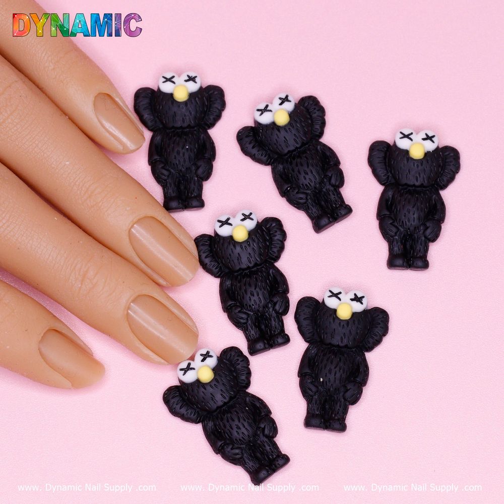 Black KAWS Nail Charms: Beginner-Friendly Guide