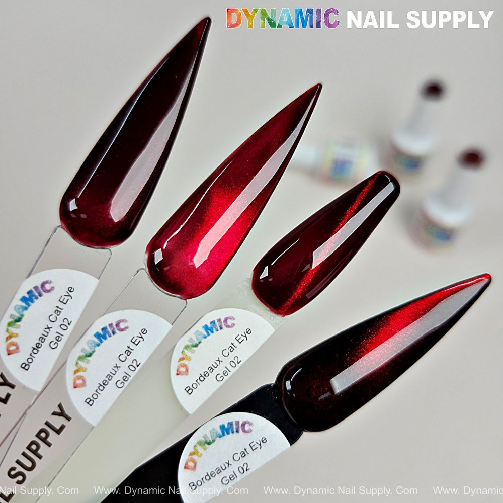Magnetic Cat Eye Gel Polish: Salon-Quality Red Wine